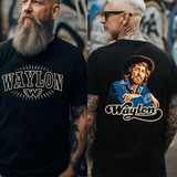 Retro Waylon Jennings Graphic Tee