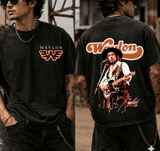 Waylon Jennings Logo T-shirt, Outlaw Country Music Ledgend
