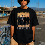 Tombstone Huckleberry Cowboy Movie Retro T-shirt Tee Gift New