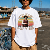 I’m Your Huckleberry Vintage T-shirt Doc Holiday Tombstone Graphic Tee Shirt