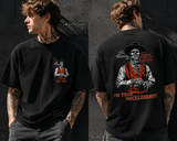 Doc Holliday Tombstone I’m Your Huckleberry – Distressed Cowboy Gunfighter T-Shirt