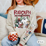 Retro Rudolph Christmas Shirt 2