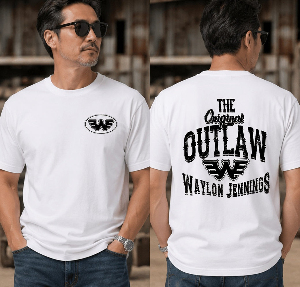The Original Outlaw Waylon Jennings Vintage Unisex Shirt, Waylon Jennings Tee