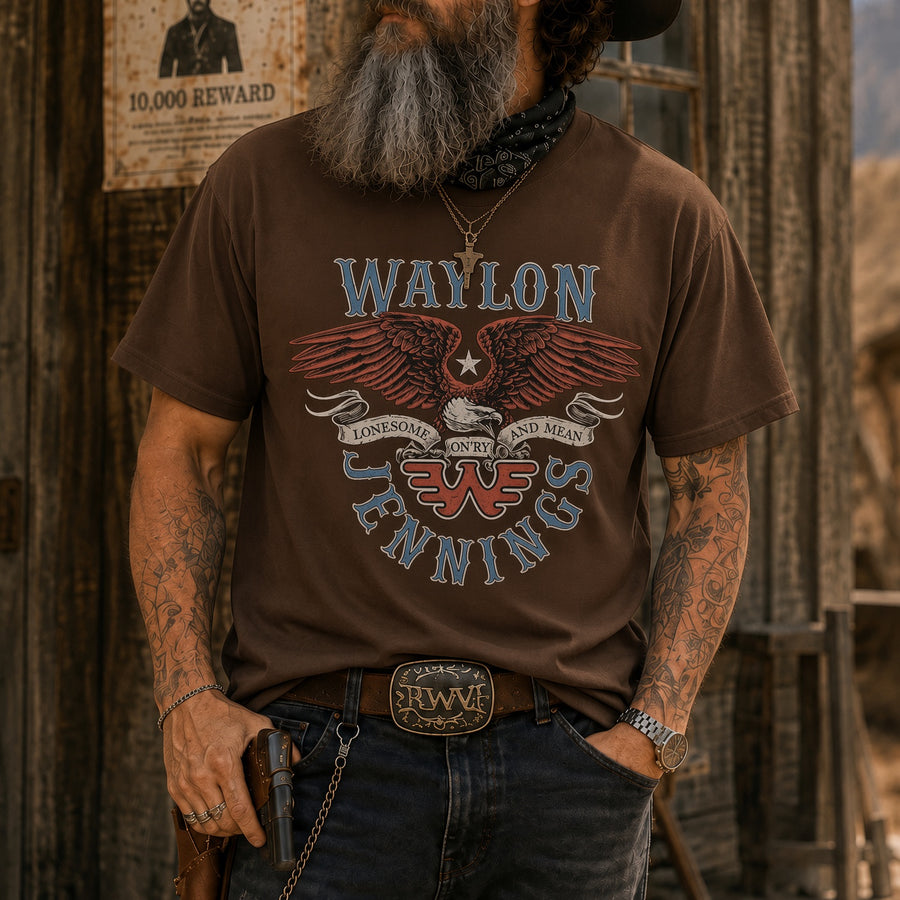 Waylon Jennings Vintage T-Shirt