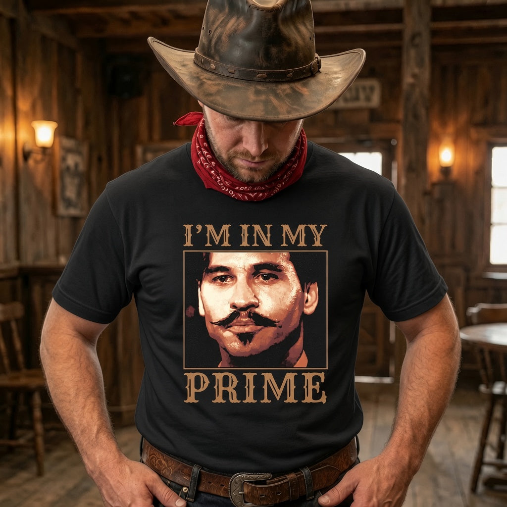 I’m In My Prime Tombstone Doc Holiday T-Shirt, Doc Holiday T-shirt