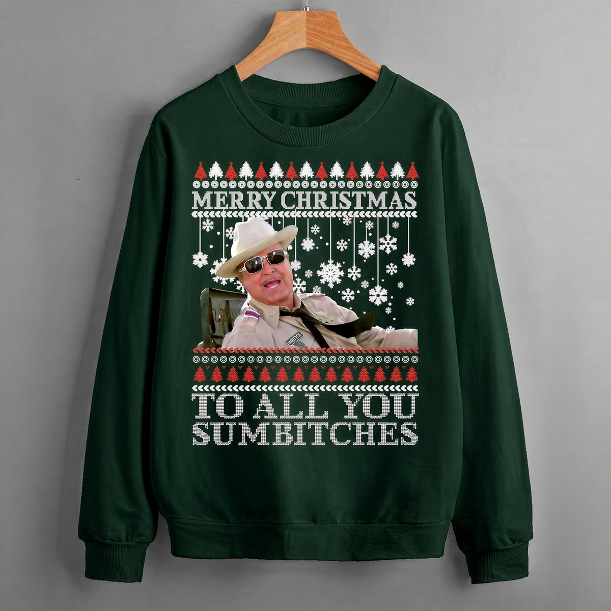Merry Christmas Too All You Sumbitches Christmas Sweatshirt 2
