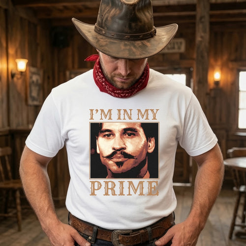 I’m In My Prime Tombstone Doc Holiday T-Shirt, Doc Holiday T-shirt