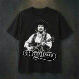 Retro Waylon Jennings Tee, Outlaw Country Music Shirt