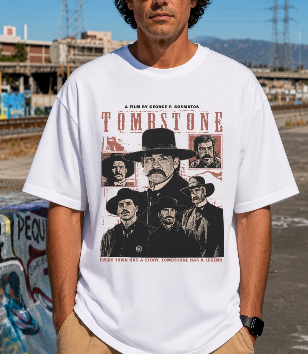 Tombstone: Western Comfort Colors TShirt 2