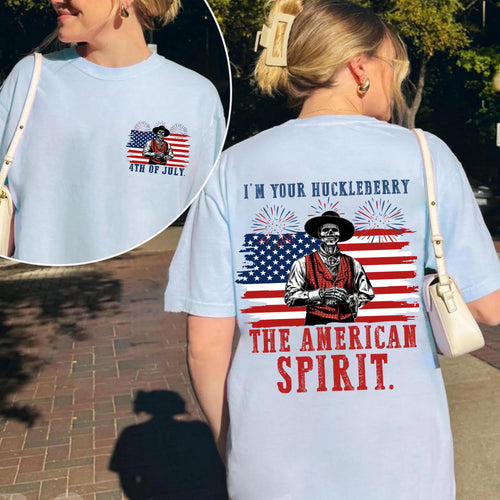 I’m Your Huckleberry The American Spirit T-Shirt, Doc Holliday Fourth Of July Tee Shirt 2