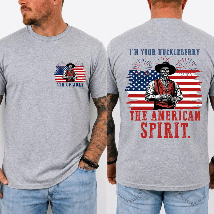 I’m Your Huckleberry The American Spirit T-Shirt, Doc Holliday Fourth Of July Tee Shirt 3